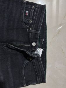 tommy hilfiger original black washed jeans