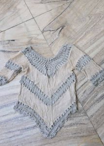 Crochet Detail Top for beach