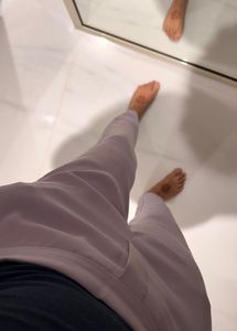 Lavender Straight Pants