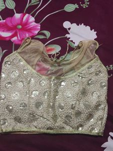 Golden Sequin Blouse