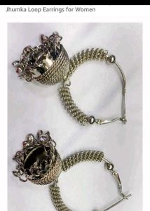 Hoop Jhumka Earrings