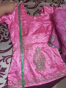 Designer Pink Lahenga