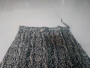 Paisley Print Maxi Skirt