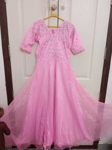 Pink Ethnic Gown