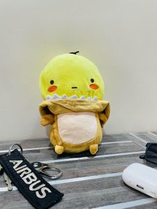 🦖💛 Cute Dino Hoodie Plush Toy – Soft & Squishy🧸