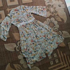Floral Print Shurg