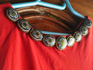 Stylish Red &amp; Black Kurti