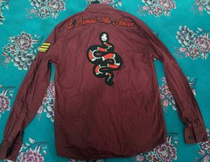 Stylish Maroon Shirt
