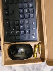 Wireless keyboard and mouse
