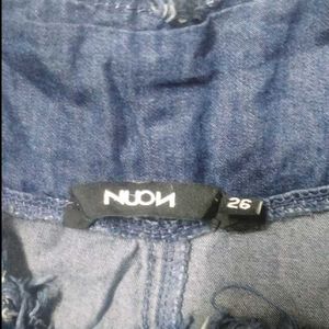 Wide Leg Denim Pants