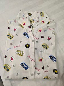 White Shirt Full Sleeves