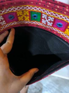 Traditional Elephant Laptop Sling Bag.