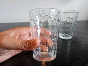 Serving glasses