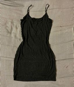 Black Bodycon Mini Dress