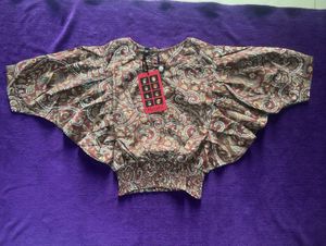 Stylish Paisley Print Top