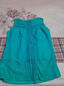 Cyan Top From The Vanca
