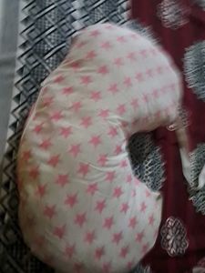 Pink Star Nursing Feeding Pillow