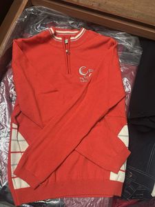 Retro Orange Pullover