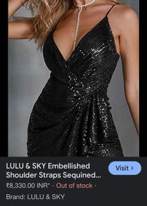 Sequin Mini Party Dress