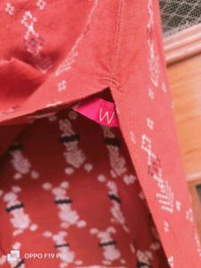 W Kurta &amp; Chikankari Pant