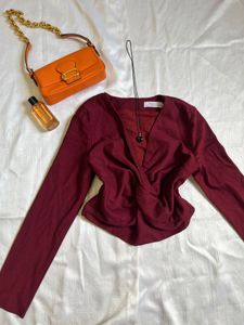 Maroon Tank Top