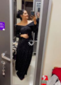 One Piece Full Gown Black