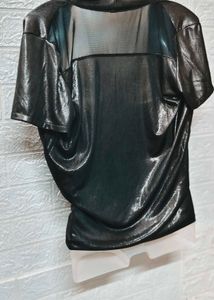 Size M/L 🎁Buy 2 Get 1 Free 🎁 Shimmery Wrap Top