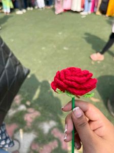 Handmade Crochet Rose