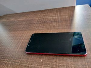 Attractive Red Colour Oppo Mobile Phone
