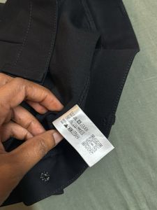 Zara Slim Black Trousers