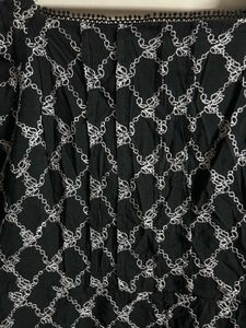 Patterned Mini Dress