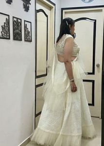 Elegant White Lehenga Choli Set