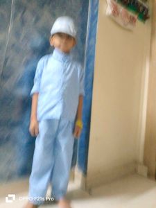 Boy&#39;s Blue Pajama Set