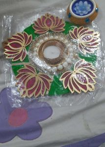 2 Decorated Candles