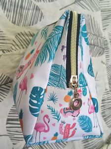 Pretty Big Printed Pouch