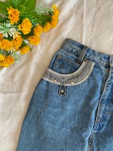 Premium Denim Skirt 🩵