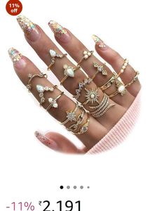 17 Vintage Ring Set