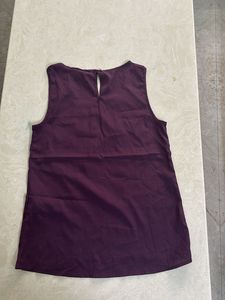 Elegant Purple Tank Top