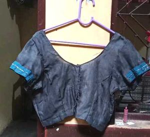 Saree With Beautiful Blouse