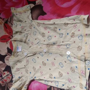 Cute Cat Print Baby Top