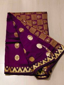 Elegant Purple Saree