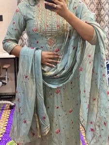 Beautiful Sage Green Kurta Set 🔥