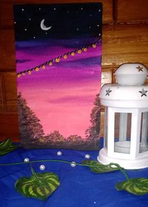 Beautiful 😱❤️💞 Pink Sky Painting