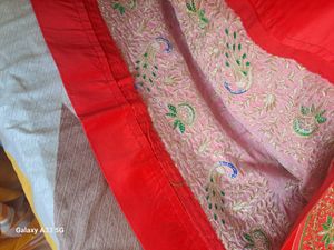 Red ( blood) Embroidered Heavy Poshak