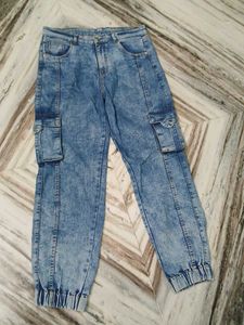 Light Faded Baggy Jean&#39;s