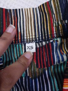 Striped Kimono Top