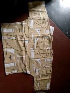 Skin Colour Print Buggy Tshirt With Tag