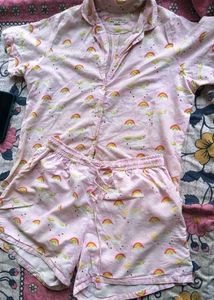 Pure Cotton Pink Color Co Order Set
