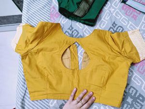 new Yellow Readymade Blouse
