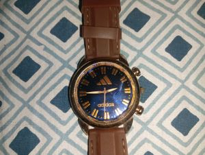 Adidas Brown Leather Watch